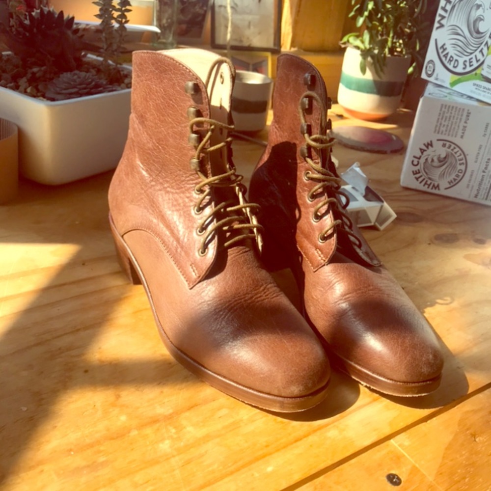 The Dawn Boot in the now sold out Canyon leather
